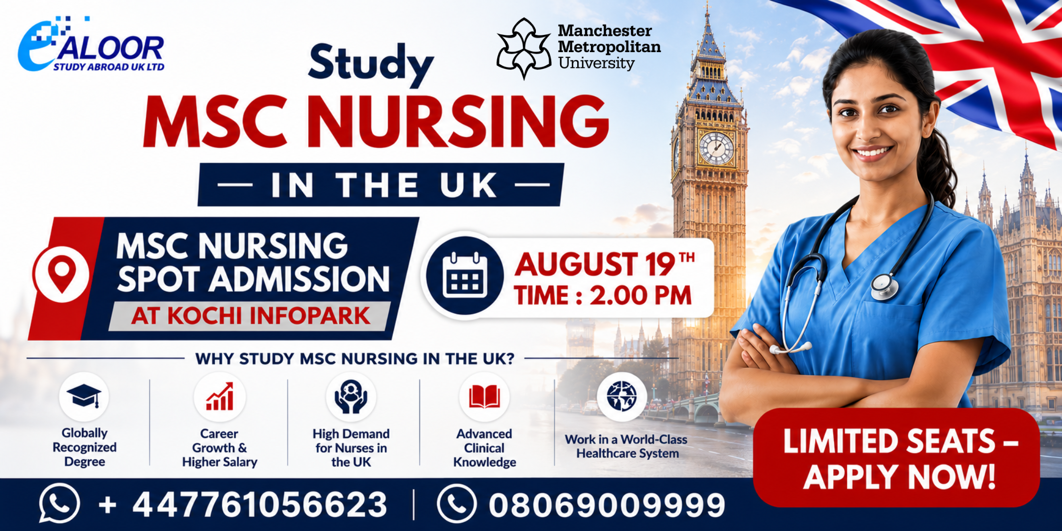 study msc nursing in uk