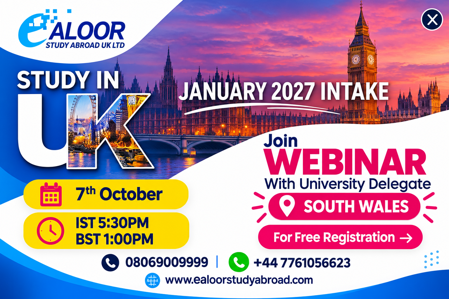 Ealoor Study Abroad opportunity