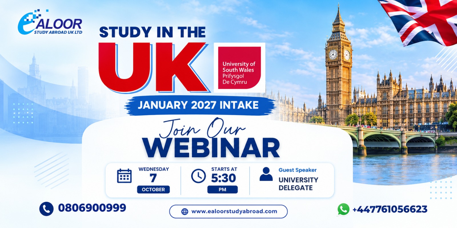 Ealoor Study Abroad opportunity